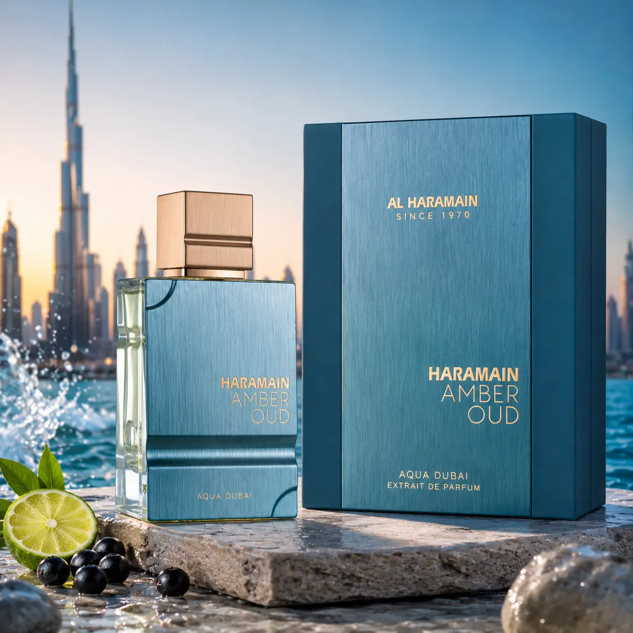 Al Haramain Amber Oud Aqua Dubai